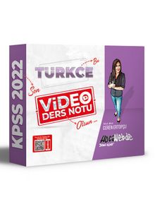 2022 KPSS Türkçe Video Ders Notu - Ceren Ertopçu