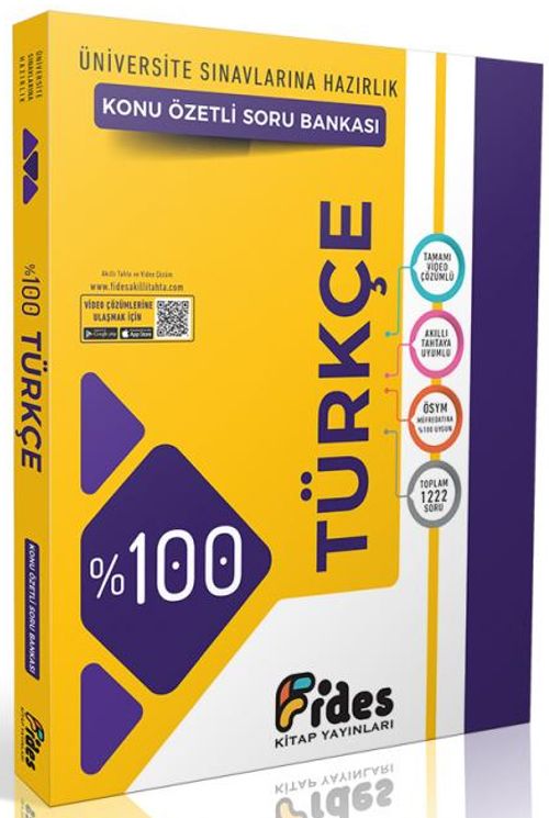%100 ÖSYM Soru Tipleriyle Türkçe Konu Özetli Soru Bankası