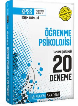 2022 KPSS Eğitim Bilimleri Öğrenme Psikolojisi Tamamı Çözümlü 20 Deneme