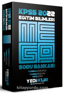 2022 KPSS Eğitim Bilimleri Mega Tamamı Çözümlü Soru Bankası - Kolektif