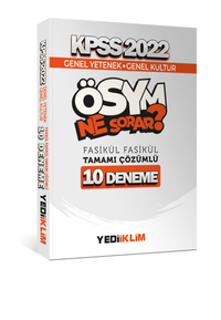 2022 KPSS Genel Yetenek Genel Kültür Ösym Ne Sorar Tamamı Çözümlü 10 Fasikül Deneme