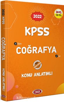 2022 A'dan Z'ye KPSS Coğrafya Konu Anlatımlı - Kolektif