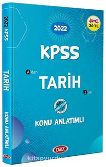 2022 KPSS A'dan Z'ye Tarih Konu Anlatımlı - Faruk Kara
