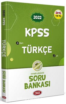 2022 KPSS A'dan Z'ye Türkçe Soru Bankası - Kolektif
