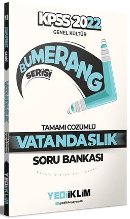2022 KPSS Genel Kültür Bumerang Vatandaşlık Tamamı Çözümlü Soru Bankası 