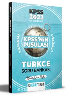 2022 KPSS'nin Pusulası Türkçe Soru Bankası - Barış Salt