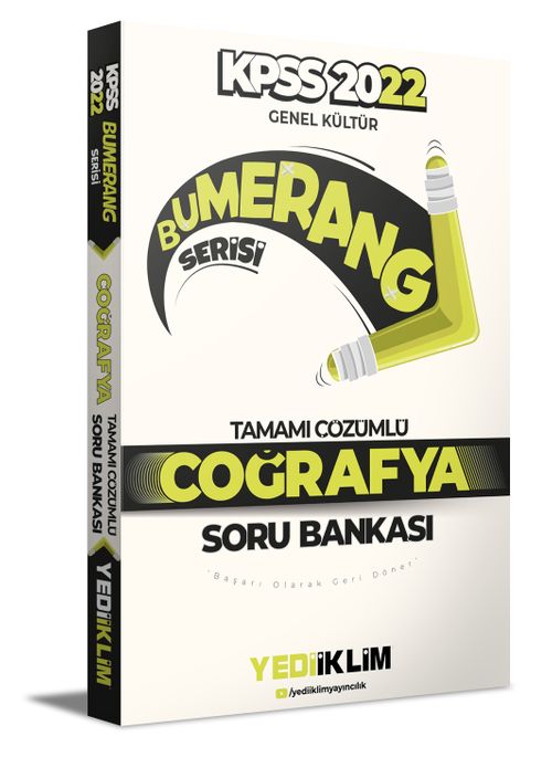 2022 KPSS Genel Kültür Bumerang Coğrafya Tamamı Çözümlü Soru Bankası