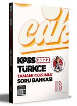 2022 KPSS Türkçe Tamamı Çözümlü Soru Bankası