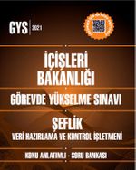İç İşleri Bakanlığı Görevde Yükselme Sınavı Şef Unvanı-Veri Hazırlama Ve Kontrol İşletmeni Sınavı Konu Anlatımlı Soru Bankası