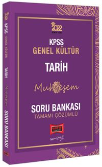 2022 KPSS Genel Kültür Muhteşem Tarih Tamamı Çözümlü Soru Bankası