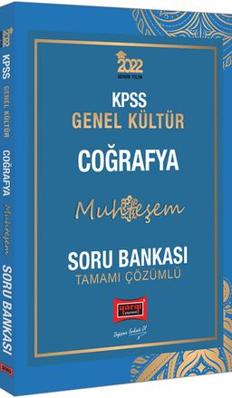 2022 KPSS Genel Kültür Muhteşem Coğrafya Tamamı Çözümlü Soru Bankası