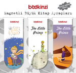 Magnetli Büyük Kitap Ayraç / Küçük Prens Temalı (3 Adet)