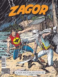 Zagor Klasik Maceralar Cilt 120 / Sümerlerin Sırrı-Müzede Dehşet-Zehirli Tuzaklar-Köydeki Gizem