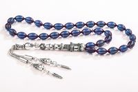 Sıkma Kehribar - Bordo Mavi (SK09)