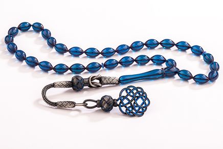 Sıkma Kehribar - Bordo Mavi (SK10)