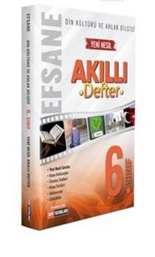 6.Sınıf Din Kültürü ve Ahlak Bilgisi Efsane Yeni Nesil Akıllı Defter - Kolektif