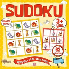 Çocuklar İçin Sudoku-Çıkartmalı (3+ Yaş) - Kolektif