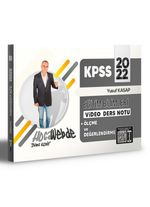 2022 KPSS Eğitim Bilimleri Ölçme ve Değerlendirme Video Ders Notları