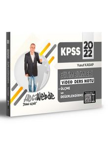 2022 KPSS Eğitim Bilimleri Ölçme ve Değerlendirme Video Ders Notları - Yusuf Kasap