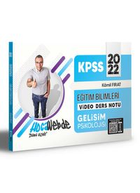 2022 KPSS Eğitim Bilimleri Gelişim Psikolojisi Video Ders Notları