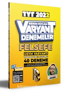 2022 TYT Felsefe Tamamı Video Çözümlü 40 Deneme Sınavı - Can Köni