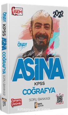 2022 KPSS Aşina Coğrafya Çözümlü Soru Bankası - Önay Çepe