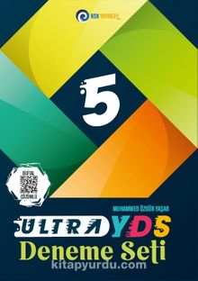 Ultra YDS Deneme Seti Tamamı Dijital Çözümlü 5 Fasikül Deneme Sınavı - Muhammed Özgür Yaşar