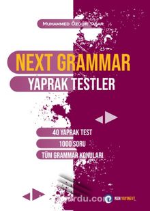 NEXT Grammar YDS Yaprak Testler - Muhammed Özgür Yaşar