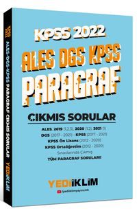 2022 KPSS-ALES-DGS Paragraf Çıkmış Sorular 