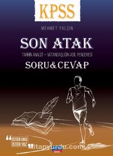 KPSS Son Atak (Tarihin Analizi + Vatandaşlığın Adil Penceresi) - Soru - Cevap - Mehmet Yalçın