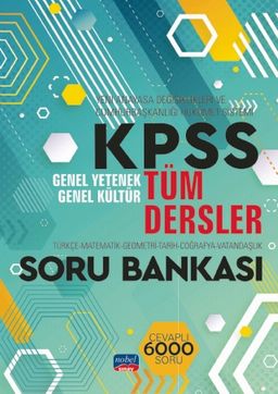 KPSS Tüm Dersler Genel Yetenek Genel kültür Soru Bankası / Türkçe - Matematik - Geometri - Tarih - Coğrafya - Vatandaşlık