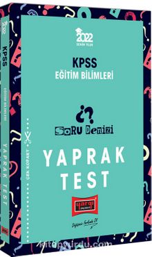 2022 KPSS Eğitim Bilimleri Soru Denizi Yaprak Test - Kolektif