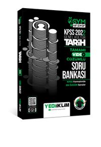 2022 KPSS Genel Kültür ÖSYM Ne Sorar Tarih Tamamı Video Çözümlü Soru Bankası