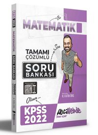 2022 KPSS Matematik Tamamı Çözümlü Soru Bankası