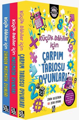 Küçük Dahiler Matematik Seti (3 Kitap)