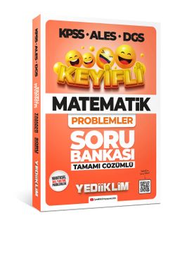2022 KPSS-ALES-DGS Keyifli Matematik Problemler Tamamı Çözümlü Soru Bankası