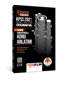2022 KPSS Genel Kültür ÖSYM Ne Sorar Coğrafya Video Destekli Konu Anlatımı