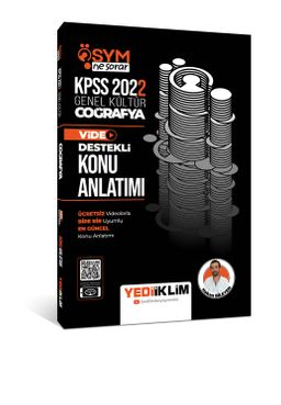 2022 KPSS Genel Kültür ÖSYM Ne Sorar Coğrafya Video Destekli Konu Anlatımı