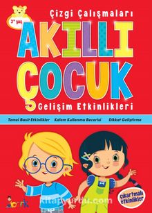 Akıllı Çocuk / Çizgi Çalışmaları - Gelişim Etkinlikleri - Bilinmeyen Yazar