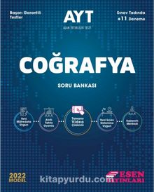 2022 AYT Coğrafya Soru Bankası - Kadir Üçpınar