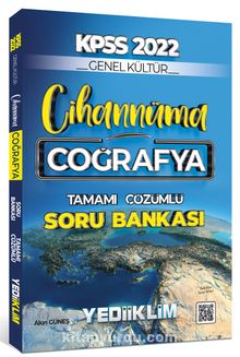2022 KPSS Cihannüma Genel Kültür Coğrafya Tamamı Çözümlü Soru Bankası - Akın Güneş