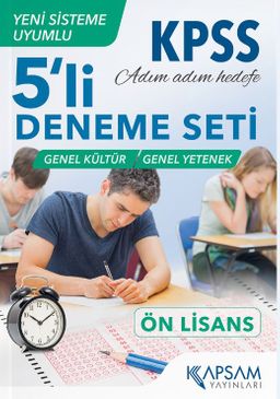 KPSS Ön Lisans 5'li Deneme Seti