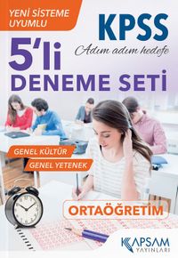 Ortaöğretim KPSS 5'li Deneme Seti