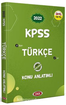 2022 KPSS Türkçe  Konu Anlatımlı - Kolektif