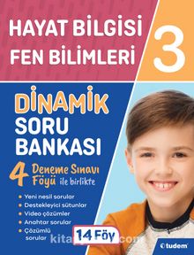 3. Sınıf Hayat Bilgisi - Fen Bilimleri Dinamik Soru Bankası - Kolektif