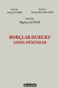 Borçlar Hukuku Genel Hükümler