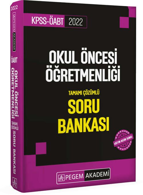 2022 KPSS ÖABT Okul Öncesi Öğretmenliği Soru Bankası
