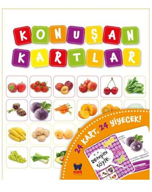 Konuşan Kartlar Eser Alt Başlığı :24 Kart – 24 Yiyecek