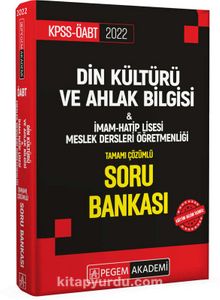 2022 KPSS ÖABT Din Kültürü ve Ahlak Bilgisi-İmam Hatip Lisesi Meslek Lisesi Soru Bankası - Kolektif