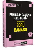 2022 KPSS ÖABT PDR Tamamı Çözümlü Soru Bankası